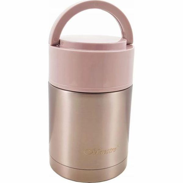 Termoska na večeři Maestro MR-1636-60 600 ml, růžová