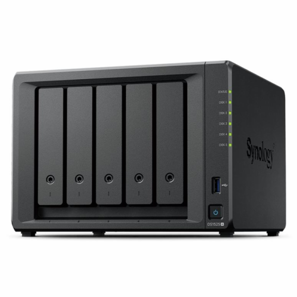 Synology Server DS1525+ V1500B 2,2 GHz 1x 8 GB DDR4 2x 2,...