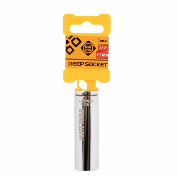 Dlouhá hlava šroubu Forte Tools, 1/2", O17 mm