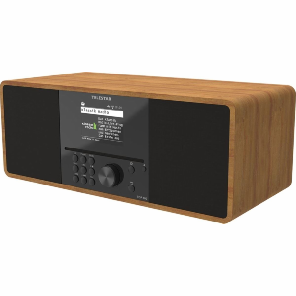 Telestar TOP300 stereo internetové rádio CD/DAB+/Wi-Fi/BT...