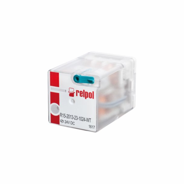 Relpol Průmyslové relé 3P 10A 24V DC AgNi/Au R15-2113-23-...