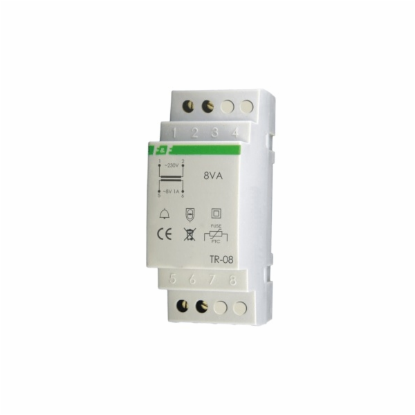 F&F Síťový transformátor TR-08 230V/8V AC TR-08