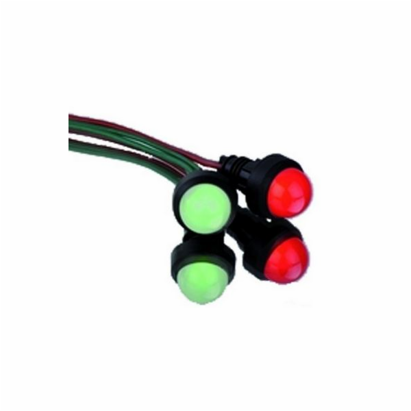 Eti-Polam LED signální světlo D=20MM červené 230V AC LS -...