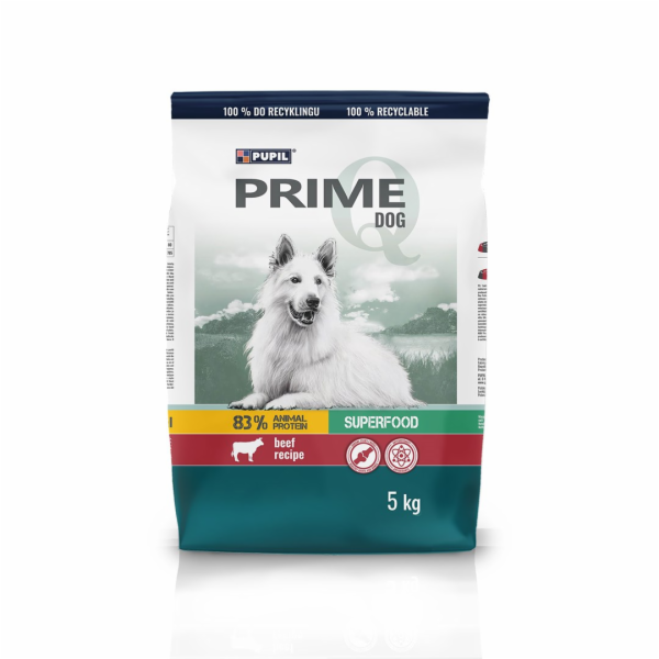 PUPIL Prime Rich in beef with vegetables - suché krmivo p...