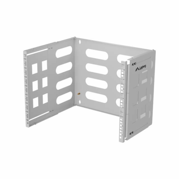 Lanberg 19" 8U 497x400/240 šedý rackový držák