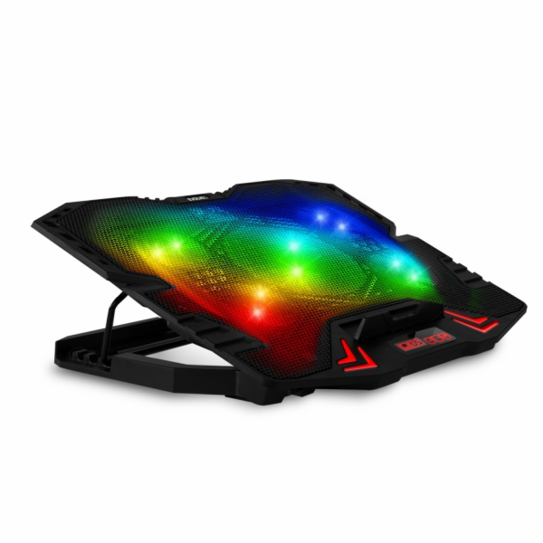EVOLVEO Ania 5RGB, chladicí podložka pro notebook, 5x ven...