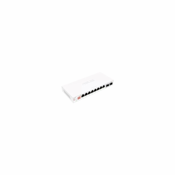 Asus Nespravovaný switch QG-U1080, 8 portů 2,5 G + 2 port...