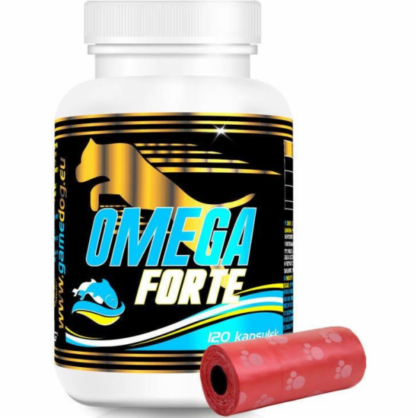 GAME DOG Omega Forte - doplňky stravy pro psy - 120 tablet