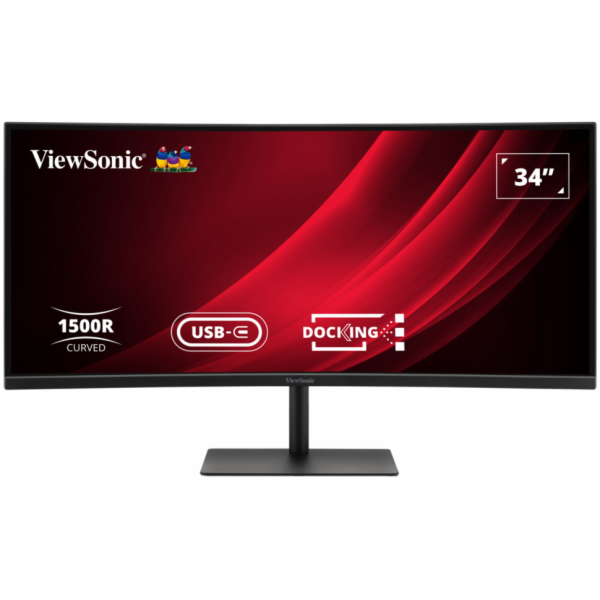 ViewSonic VG3419C-2 34" 21:9, 3440 x 1440, VA, zakřivený,...