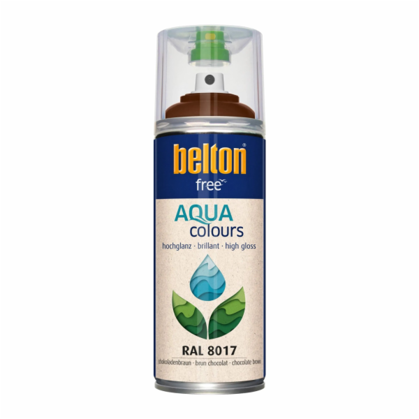 Barevná barva Belton Free AQUAcolours RAL 8017 Čokoládovo...
