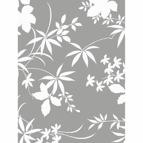 Ubrus DC-fix Flores antracit 130 x 160 cm obdélníkový
