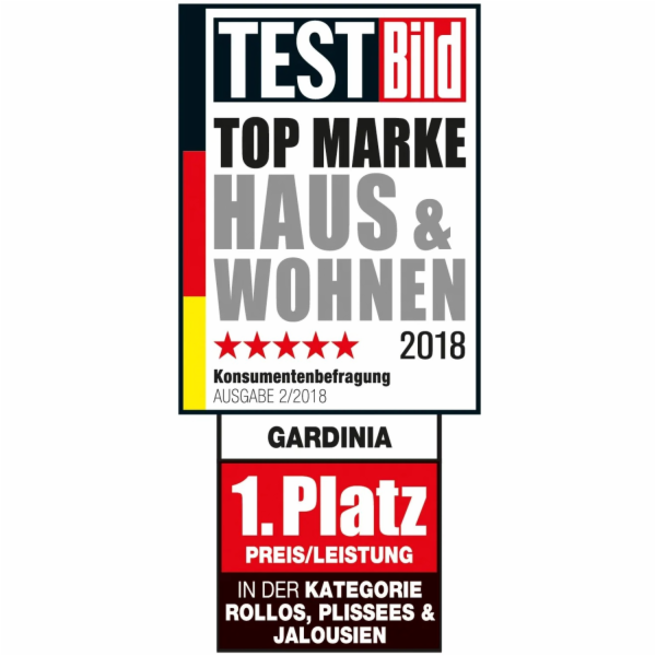 Prodlužovací tyč Gardinia, průhledná, 40 cm