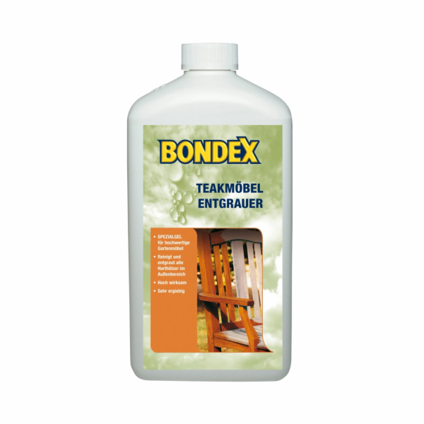 Leštidlo na teakový nábytek Bondex Transparent 1 l