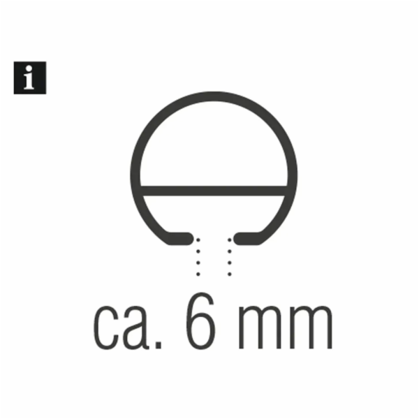 Gardinia Memphis záclonová tyč s vnitřní kolejnicí IO 16 ...