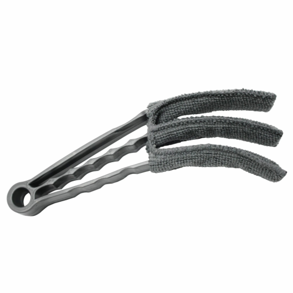 Čisticí kartáč Gardinia 20 cm x 8 cm šedý