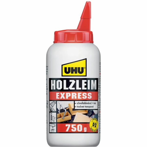 Lepidlo na dřevo Uhu Express 750 g