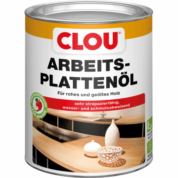 Olej na pracovní desky Clou 750 ml