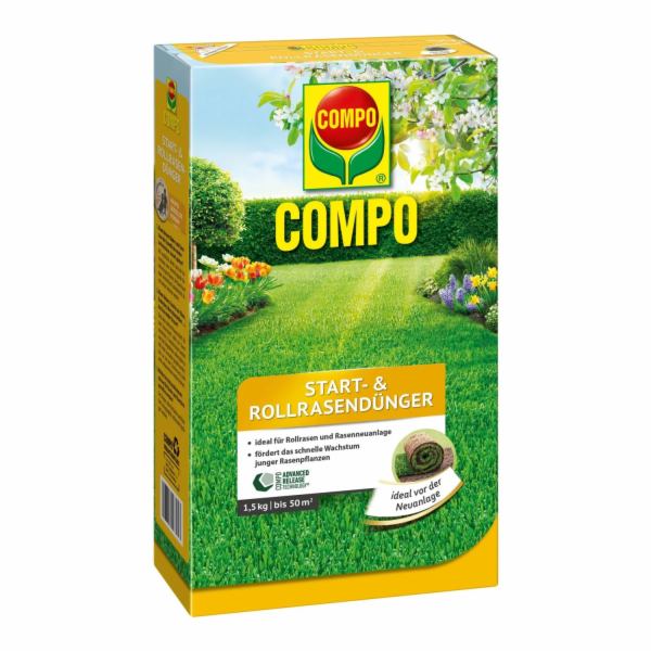 Dlouhodobé hnojivo Compo Start Lawn 1,5 kg