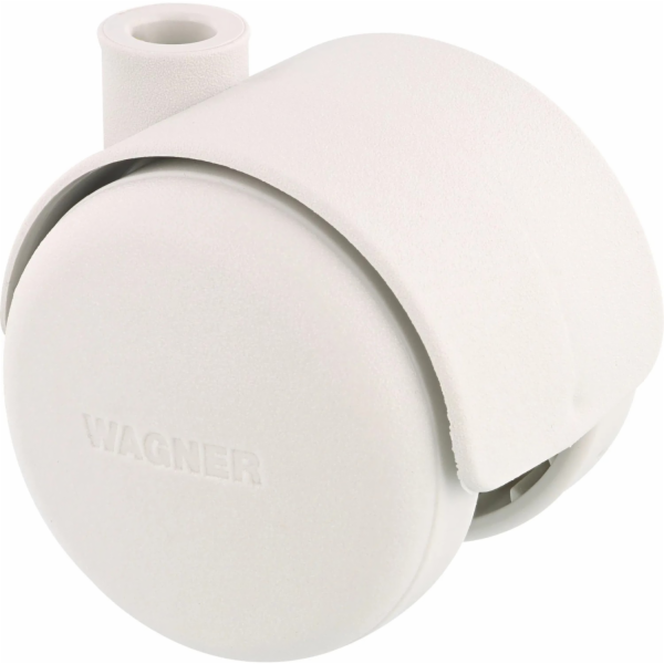 Dvojitá kolečka Wagner Furniture O 5 cm bílá