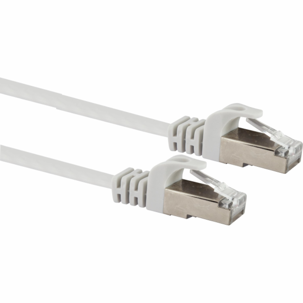 Schwaiger plochý síťový kabel CAT-6 U/FTP RJ45 konektor 5 m