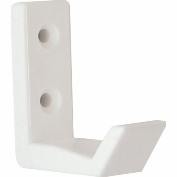 Háček H007, plast bílý
