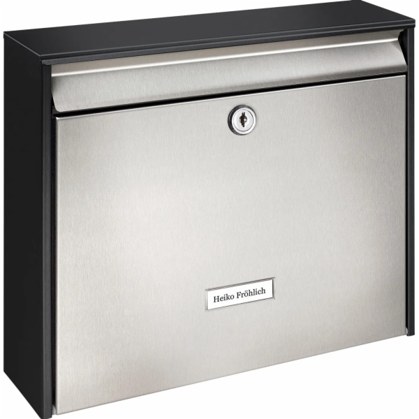 Poštovní schránka Burg Wächter Black & Steel Oxford 6877 B+S