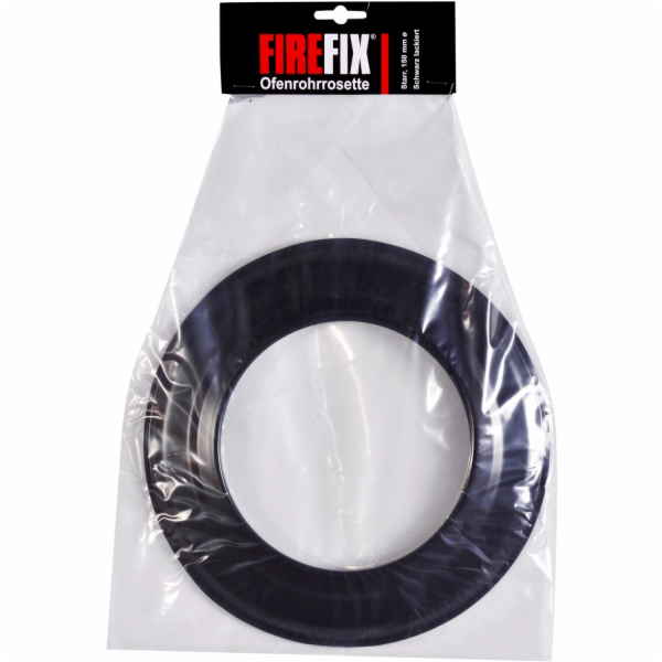 Rozeta pro kamna Firefix 150 mm černá