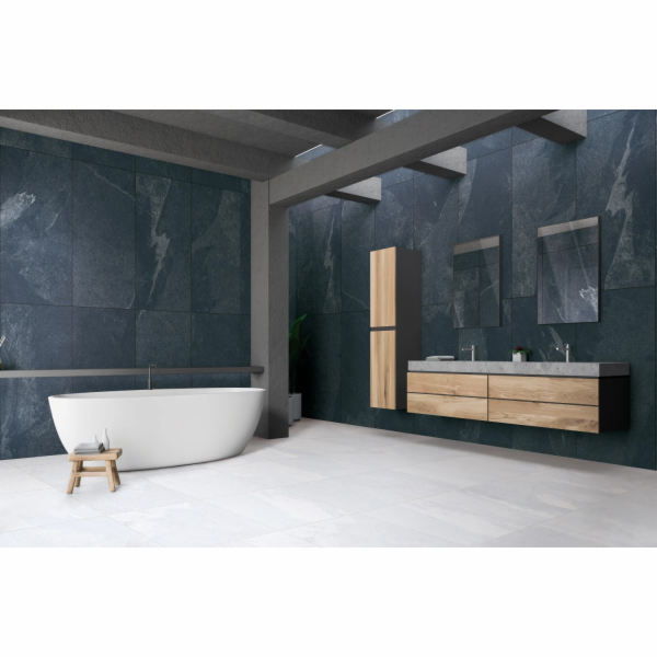Porcelánová kameninová dlažba Nero Black Glazed Matt 60 c...