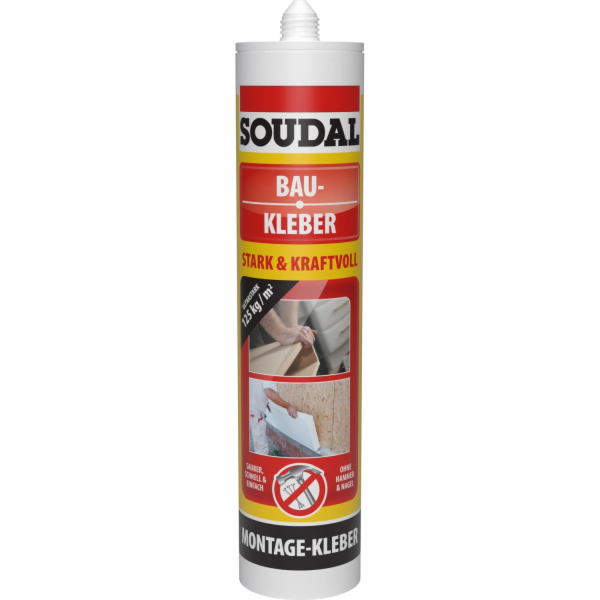 Montážní lepidlo Soudal 390 g bílé