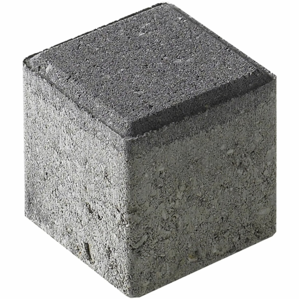 Plnicí kámen na trávník, antracit, 8,0 x 7,8 x 7,8 cm