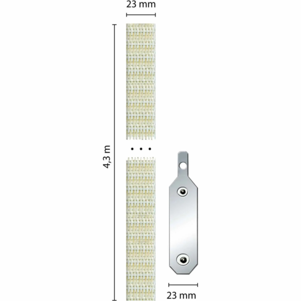 Schellenberg Gurtfix opravná sada Maxi 23 mm béžová