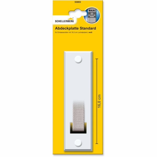Kryt navíječe pásů Schellenberg Standard Maxi 160 mm bílý