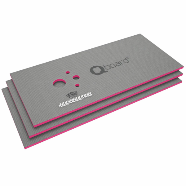Rychloobkladové desky Qboard pro stěnové prvky WC 1300 mm...