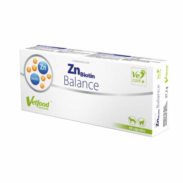 VETFOOD ZnBiotin Balance - doplňky stravy pro psy a kočky...