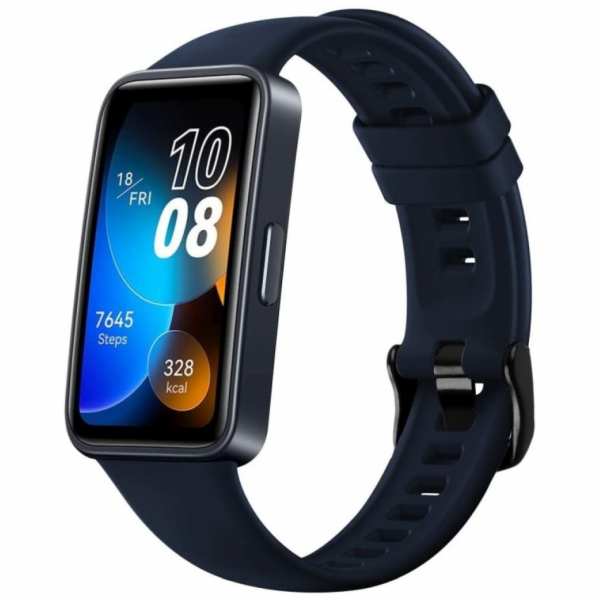 Fixed Silikonový řemínek pro Huawei Band 8/9, modrý