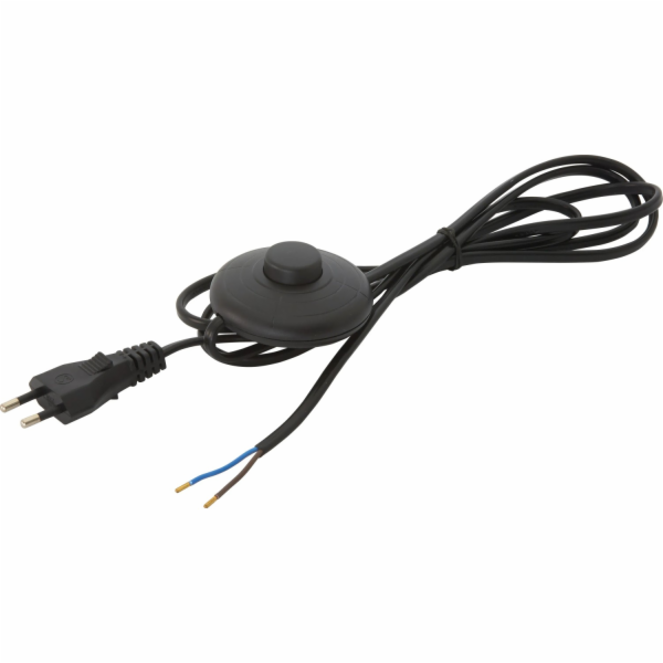 Sonstige Napájecí kabel s nožním spínačem, černý, 2 m