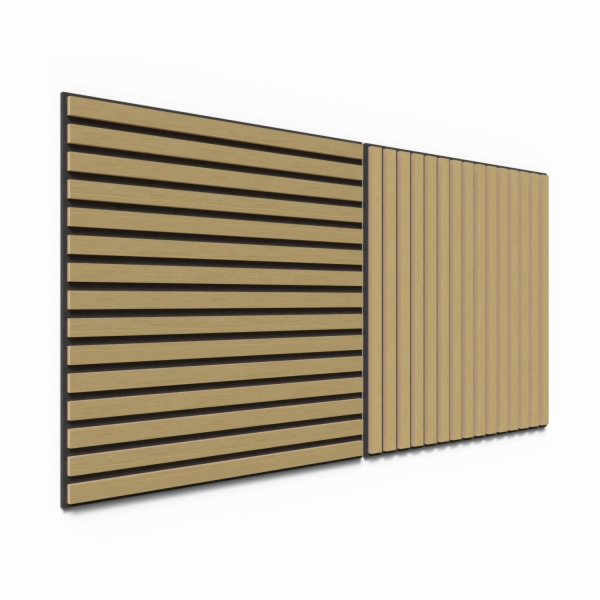 Denpanels Akustický obklad stěny, dubový MDF, přírodní ak...