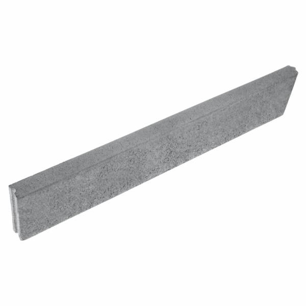 EHL Obrubníkový kámen , šedý, zaoblený, 100 cm x 25 cm x ...