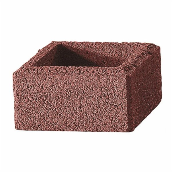 Kann Zahradní stěna sloupový prvek plechovky hnědá