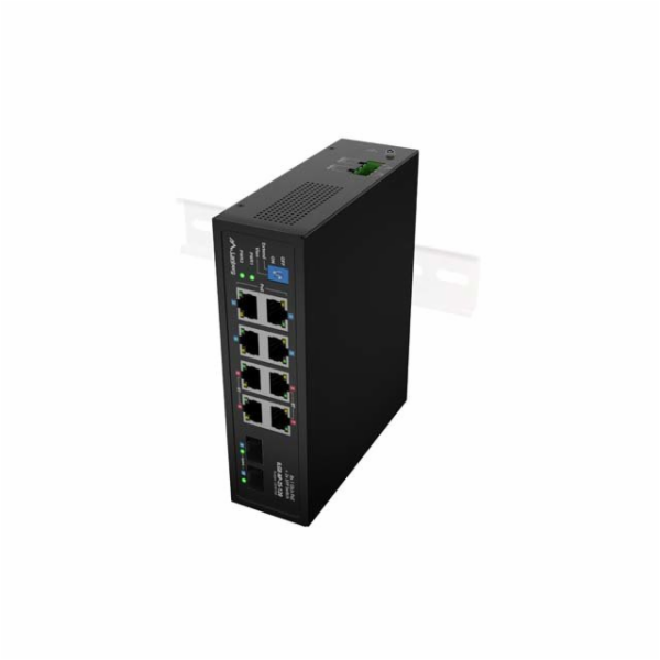 LANBERG SWITCH ILGE-8P-2S-120 LEHKÝ PRŮMYSLOVÝ POE 4XBT 4...