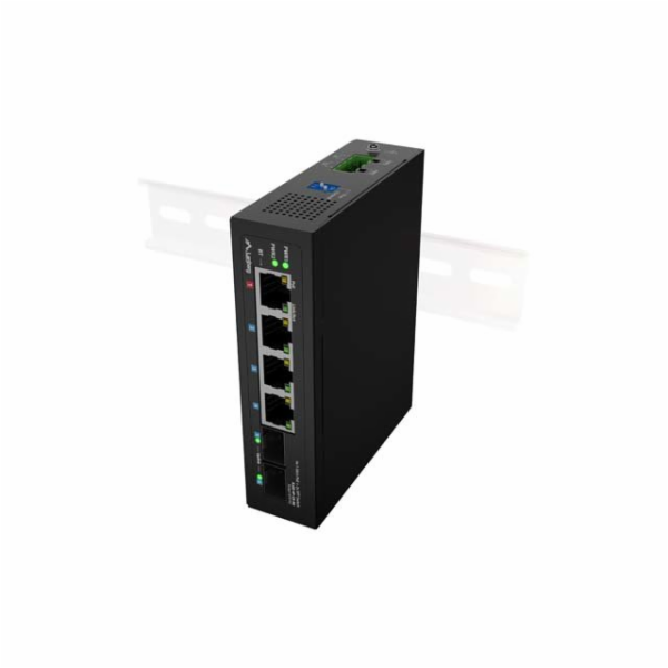 LANBERG SWITCH ILGE-4P-2S-90 LEHKÝ PRŮMYSLOVÝ POE 1XBT 3X...
