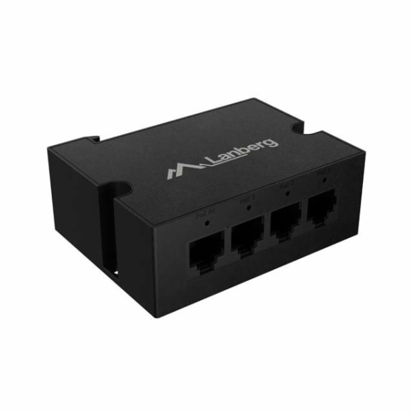 LANBERG SWITCH DIN-GE4-BT-90W 1XIN 3XOUT 1GB POE EXTENDER...