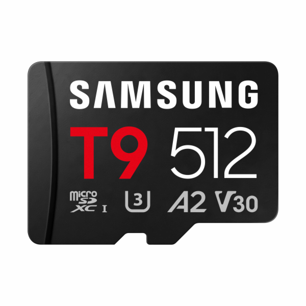 Samsung T9/Micro SDXC/512GB/UHS-I U3 / Class 10/+ Adaptér...