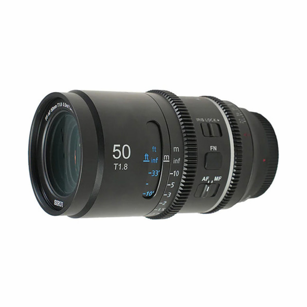 SIRUI Astra 50mm T1.8 1.33X E Mount, Blu