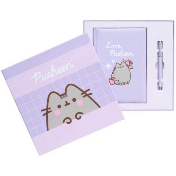 Pusheen - sada zápisníků A5 + pero z kolekce Moments