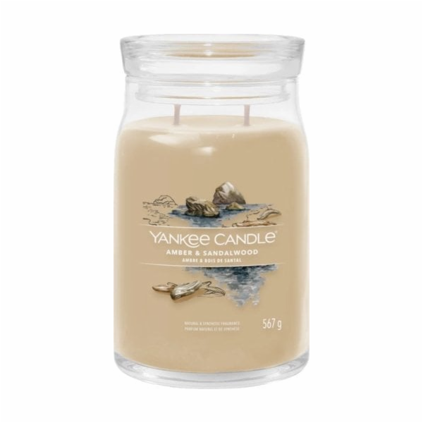 Yankee Candle Yankee Candle Signature Amber & Santalové d...