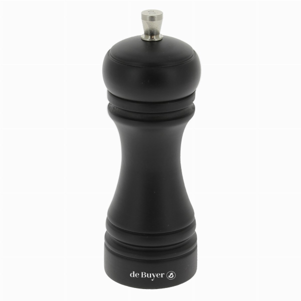 De Buyer Mlýnek na pepř JAVA 14 cm matně černý