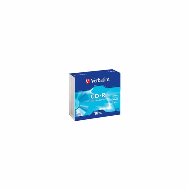 Disky CD-R 700MB 10ks Verbatim 43415