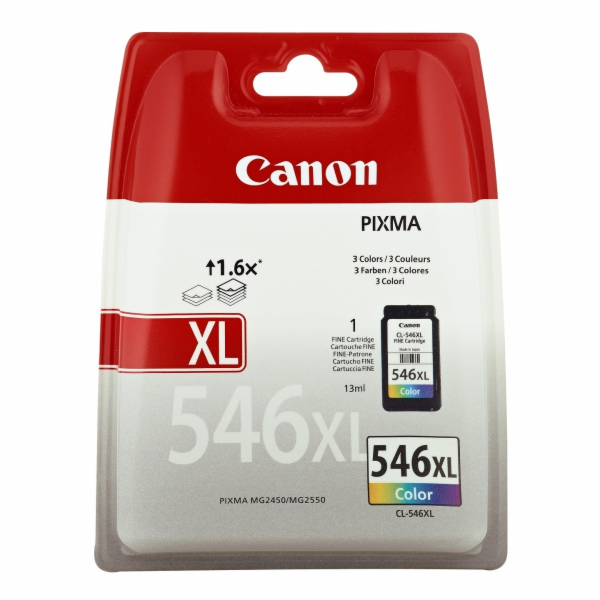 Canon CARTRIDGE CL-546XL barevná pro Pixma iP, Pixma MG, ...