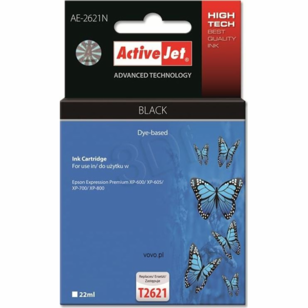Activejet AE-2621N Ink (náhradní inkoust Epson 26 T2621; ...